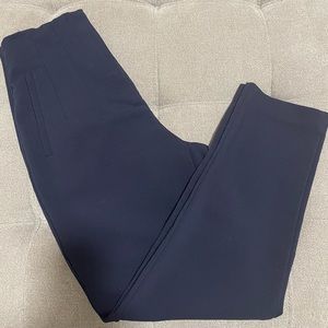 Zara navy blue high waisted pants